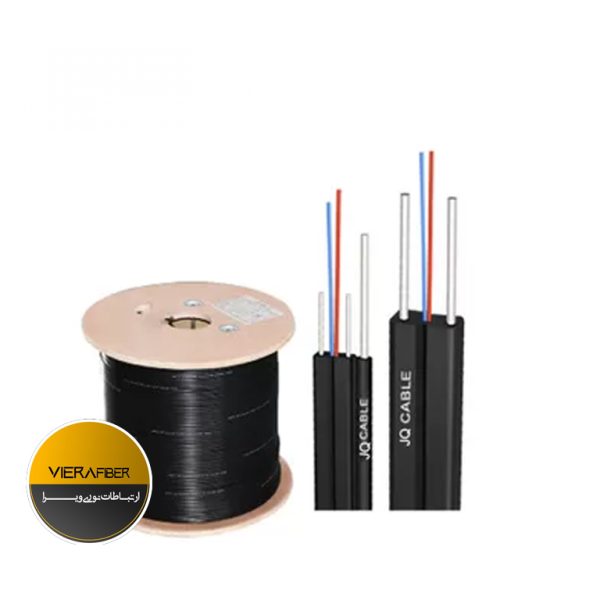 کابل دراپ فیبر نوری ویرا فایبر 2مهار 2core ftth lszh