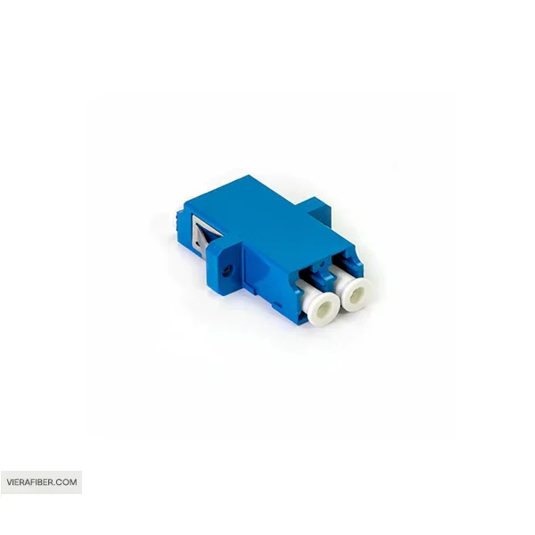 تجهیزات فیبر نوری - آداپتور فیبر نوری lc داپلکس سینگل مود upc