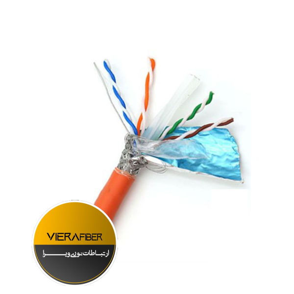 کابل Cat 6 sftp lszh 0.52 تست پرمننت
