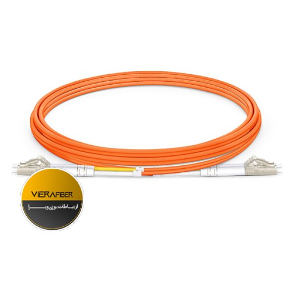 پچ کورد فیبرنوری ویرا فایبر مالتی مد lc/lc dx 3mm om2