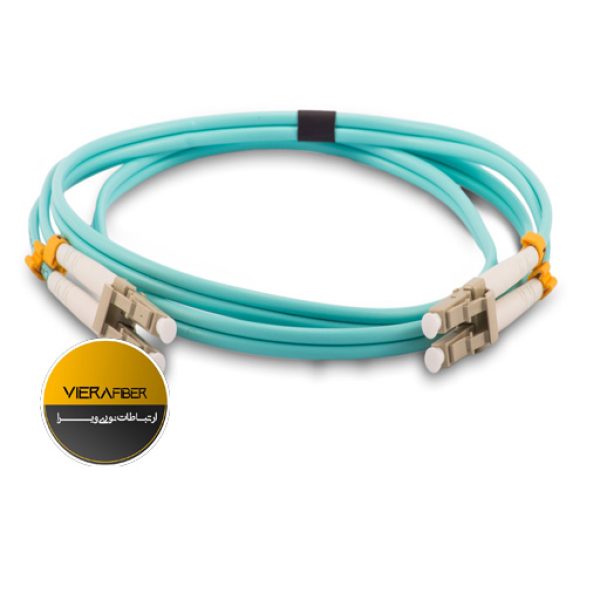 پچ کورد فیبرنوری ویرا فایبر مالتی مد lc/lc dx 3mm om3